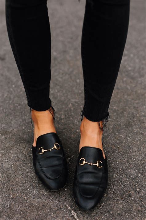 gucci loafers skinny jeans